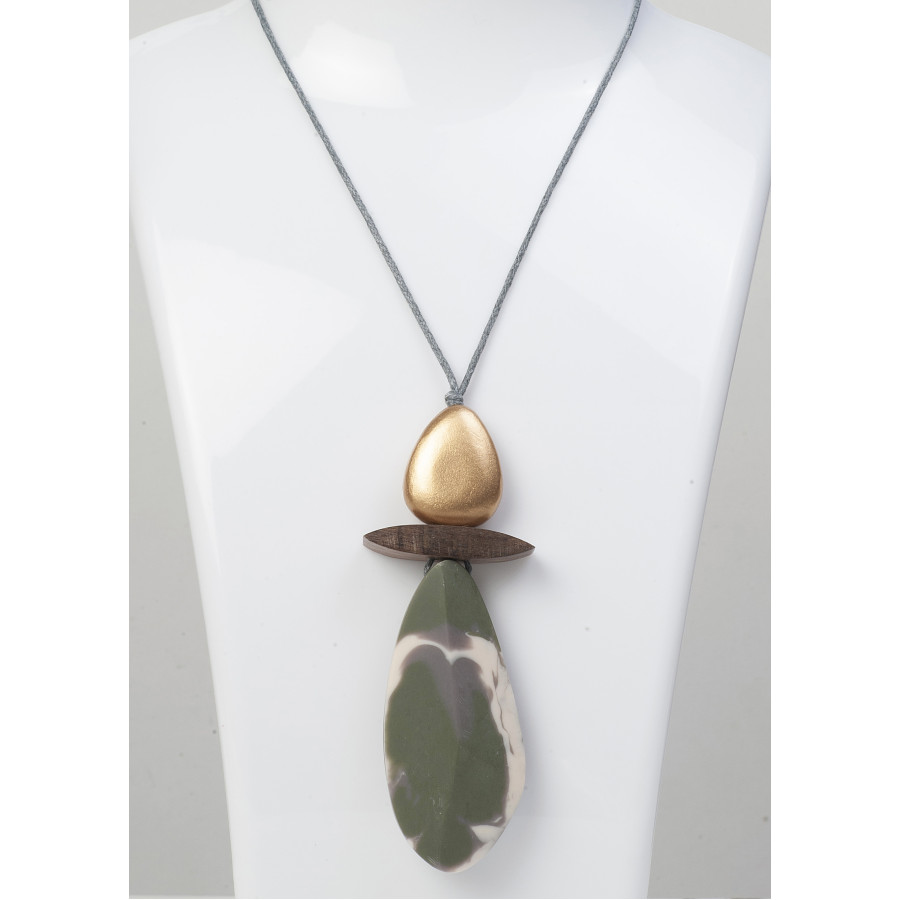 Κολιέ boho chic idees-dimiourgies.gr