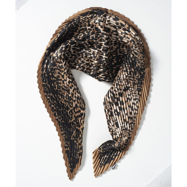 Φουλάρι πλισέ silk feeling idees-dimiourgies.gr