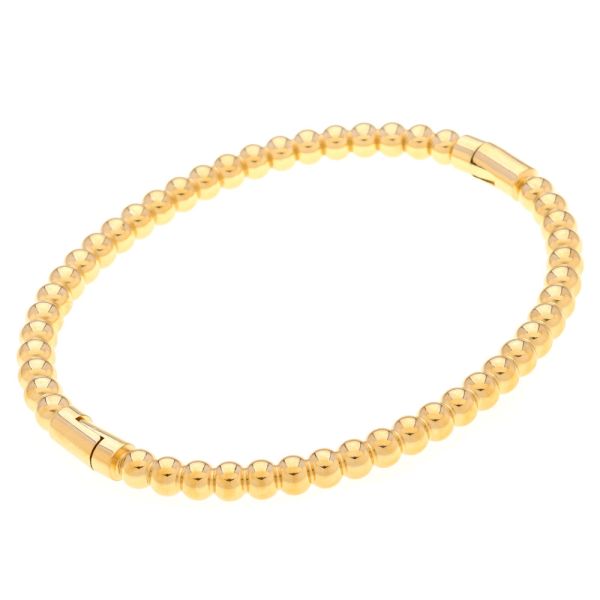 Βραχιόλι σταθερό από ανοξείδωτο ατσάλι. idees-dimiourgies.gr