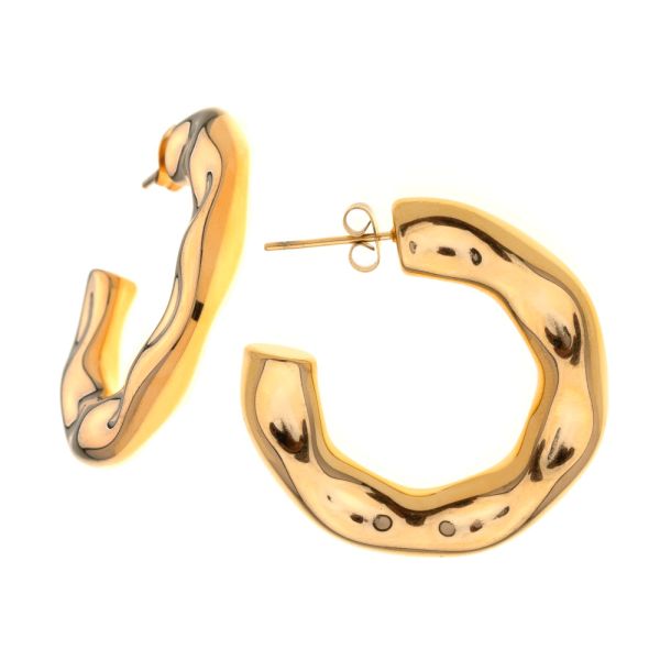 Σφυρήλατοι κρίκοι από ανοξείδωτο ατσάλι. idees-dimiourgies.gr