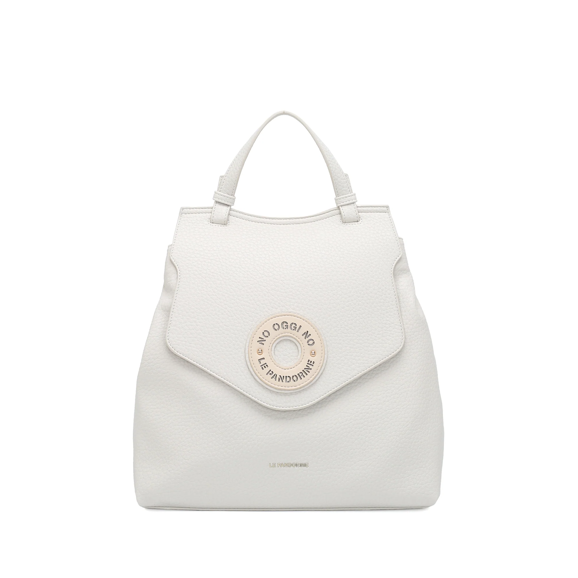 Σακίδιο πλάτης Silvy Medium σε κρεμ χρώμα Le Pandorine idees-dimiourgies.gr