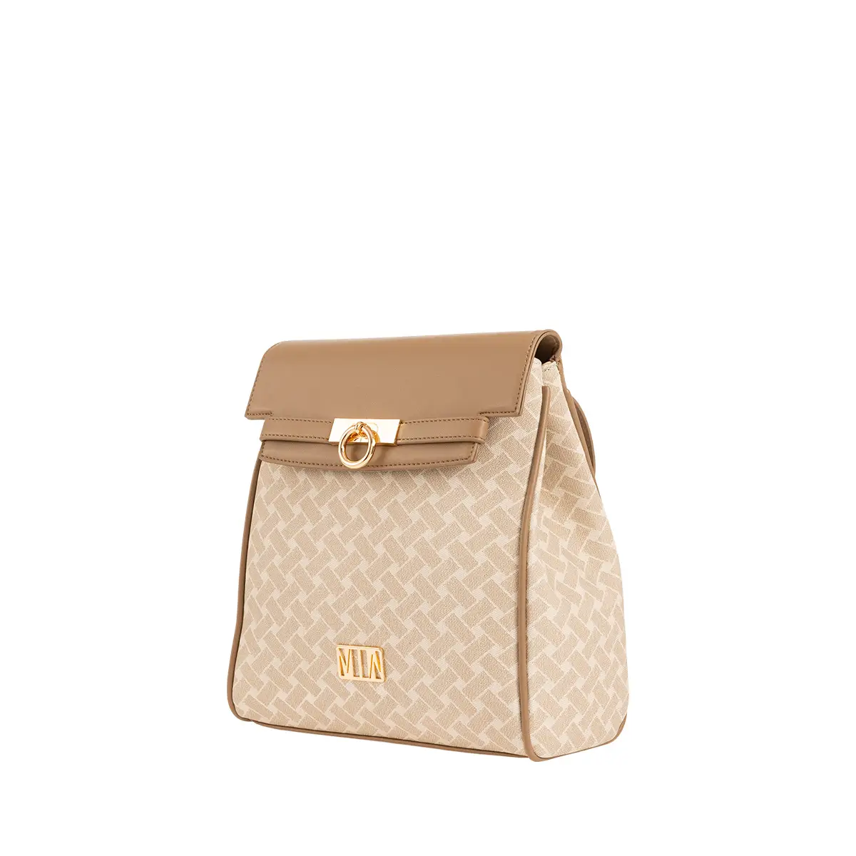 Τσάντα πλάτης με τύπωμα Εκρού idees-dimiourgies.gr