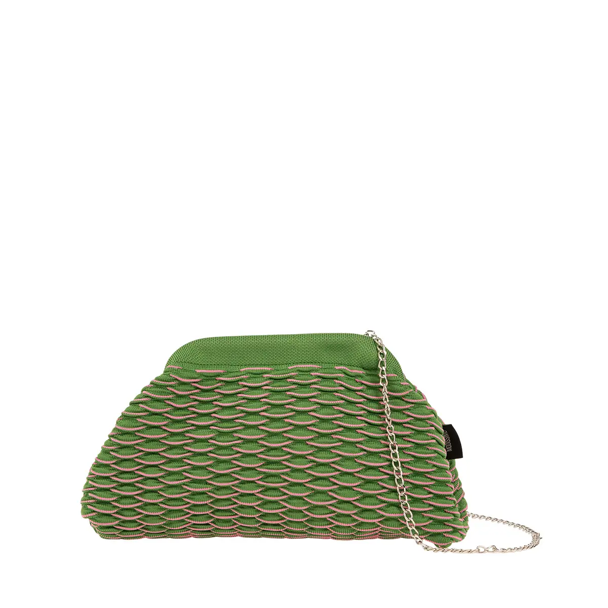 Τσαντάκι clutch πλεκτό Πράσινο idees-dimiourgies.gr