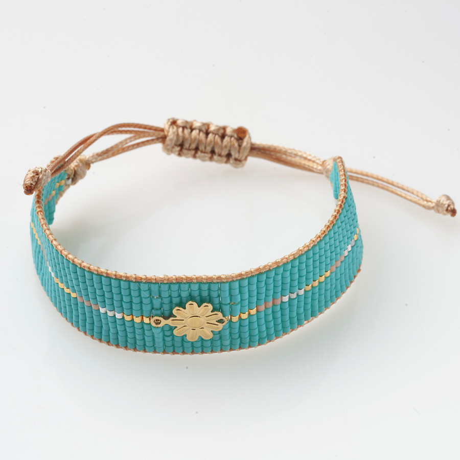 Βραχιόλι Japanese beads Βεραμάν idees-dimiourgies.gr